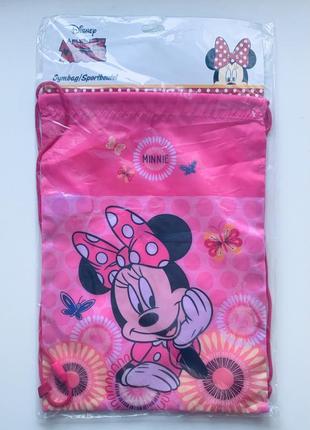 Сумочка для сменной одежды / обуви disney minnie mouse, минные маус1 фото