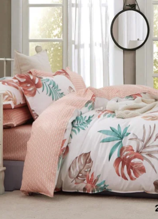 Постільна білизна сімейна вілюта 20131 / viluta комплект сімейний ранфорс 20131