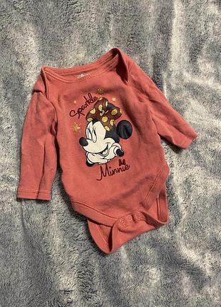 Классный боди disney, боди с рукавом, боди микки