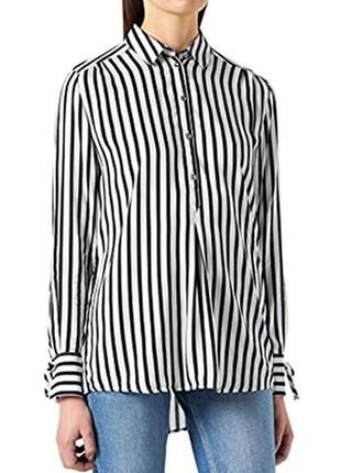 Фірмова блузка в смужку cartoon, розмір 40