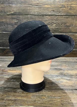 Стильний фетровий капелюх c&a, чорний3 фото