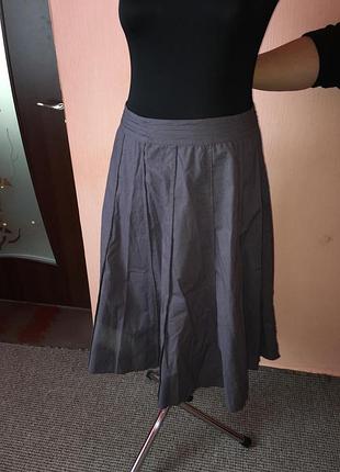 Красива натуральна спідничка на літо разів.16/18/20