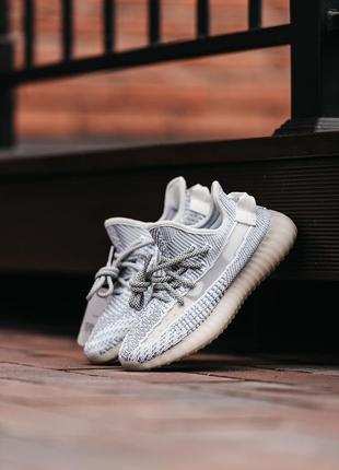 Женские кроссовки adidas yeezy boost 350v2 шнурки  рефлектив#адидас2 фото