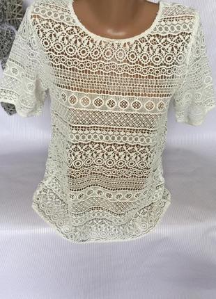 Красивая футболка ажур