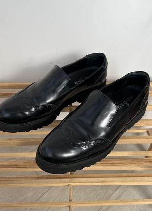 Hogan черные лоферы