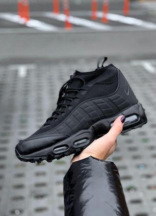 Чоловічі кросівки на зиму, осінь nike air max sneakerboot 95