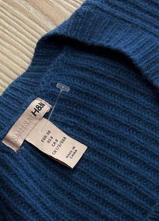 Теплая шерстяная кофта свитер кардиган6 фото