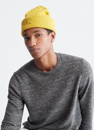 Новая зимняя шапка calvin klein ( ck hat ) с америки