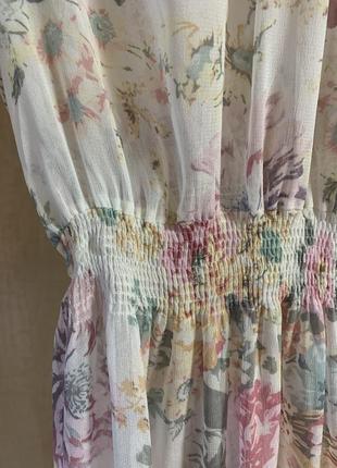 Чудове ніжне вінтажне плаття міді віскоза (прозоре) розмір 36-384 фото