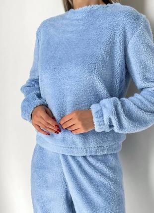 Жіноча піжама піжамка 4 кольори домашній костюм2 фото