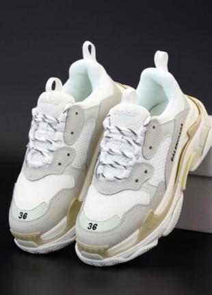 Кросівки  triple s clear sole кроссовки