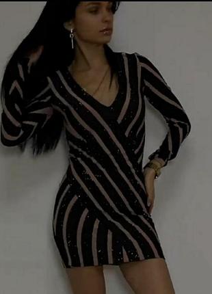 Шикарное нарядное сексуальное платье,последнее скидка.