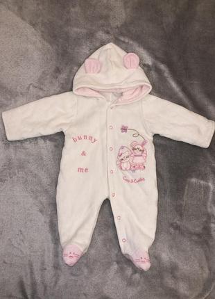 Детский теплый комбинезон