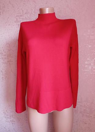 Гольф свободного кроя с разрезами по бокам, спущений рукав