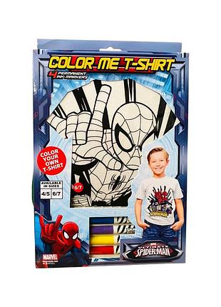 Дитячі футболки розмальовки disney marvel nickelodeon для хлопчиків