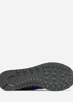 Кросівки new balance (u574ty2) чорні фіолетові сірі4 фото