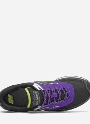 Кросівки new balance (u574ty2) чорні фіолетові сірі3 фото