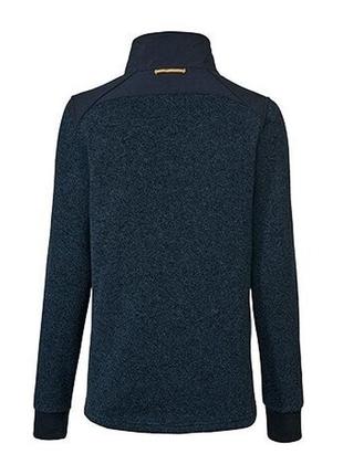 Якісний стильний в’язаний светр з флісу 48-50 р. л-хл3 фото