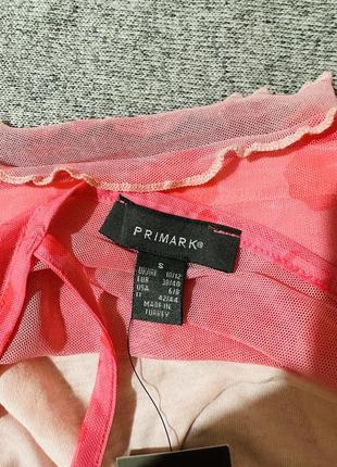 Майка на тоненьких лямках бретельках primark новая женская3 фото