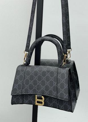 Жіноча  сумка з ручкою та ременем через плече🆕 стильна сумка