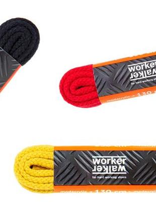 Прочные шнурки для обуви worker walker str pro круглые 4 мм2 фото