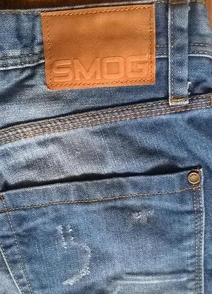 Джинсы smog 32 укороченные 3
