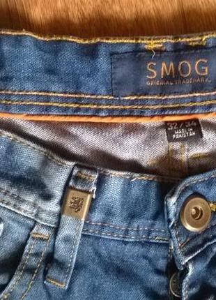Джинсы smog 32 укороченные 4