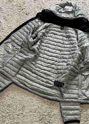 Стильный,нейлоновый,фирменный,ультратонкий пуховик-куртка large4 фото