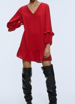 Платье плаття zara оверсайз