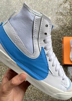 Кроссовки nike blazer mid 77 jumbo blue