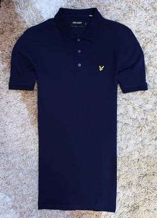 Футболка поло удлинённая lyle scott, оригинал