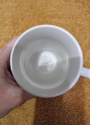 Чашка+пиалка снеговик, набор 2 предмета6 фото