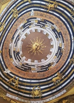 Шелковый платок hermes paris dies et hore horoscope francoise faconnet - 90см оригинал5 фото