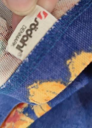 Красивая натуральная скатерть 213*140