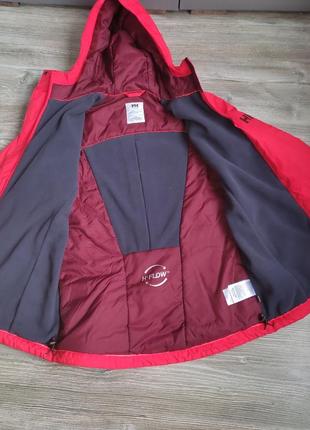 Женская утепленная куртка helly hansen women's loke isa jacket red primaloft7 фото