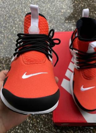 Кросівки locker nike presto mid red2 фото