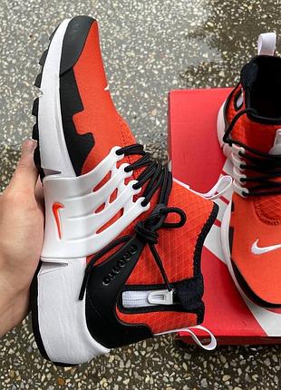 Кросівки locker nike presto mid red3 фото