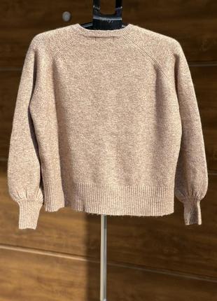 Ovs италия базовый свитер пуловер кофта беж размер м8 фото