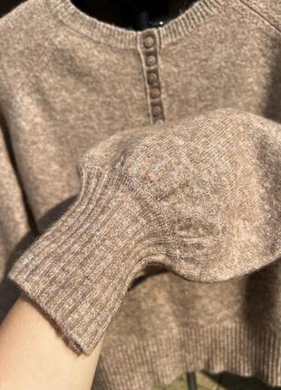 Ovs италия базовый свитер пуловер кофта беж размер м6 фото