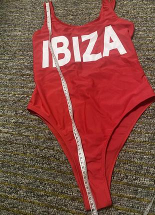 Купальник сдельный красный  ibiza primark xs(4) eur 32 s4 фото