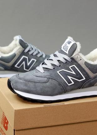 Кроссовки new balance 574 winter 2