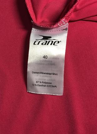 Женская спортивная футболка crane4 фото