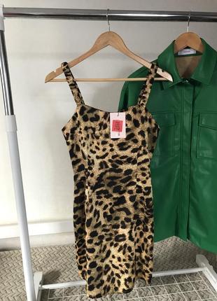 Коротка леопардова сукня missguided 😍2 фото
