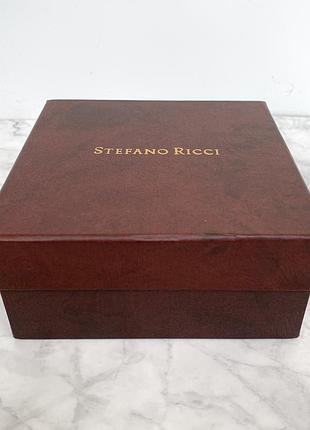 Чоловічий ремінь stefano ricci під шкіру крокодила синього кольору, розмір 120