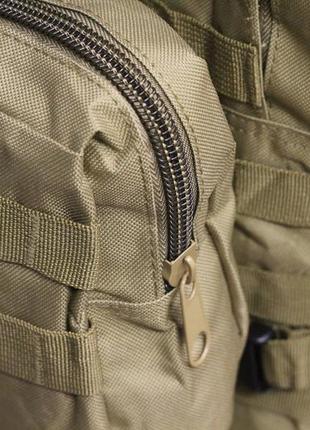 Тактический рюкзак с подсумками на 50 л. походный военный армейский рюкзак 4 в 1 с системой molle10 фото