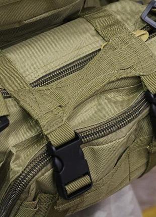 Тактический рюкзак с подсумками на 50 л. походный военный армейский рюкзак 4 в 1 с системой molle9 фото