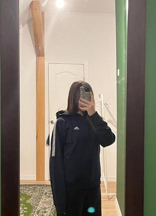 Зіп худі темно-синє nike 8
