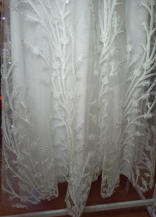 Сукня у білому кольорі на свято/ весілля / день народження.5 фото