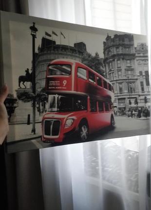 Плакат картина на холостой стороне