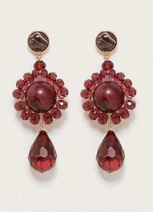 Очень красивые легкие серьги mango